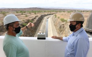 Liberada segunda alça do desvio da BR-230 para obras do Canal Acauã Araçagi  — Governo da Paraíba